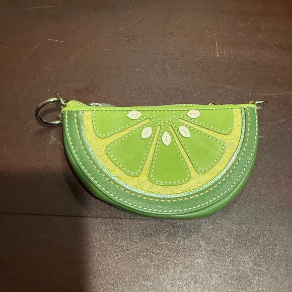 Coach Lime Slice Coin Purse Limited Edition - Picture 5 of 5